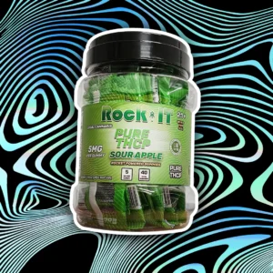 5MG Sour Apple Pure THCP Jar (40 Count)